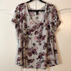 Torrid Size 4 Floral Tee